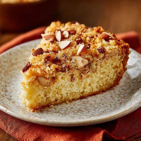 Kirsch-Quark-Torte auf Teller angeschnitten