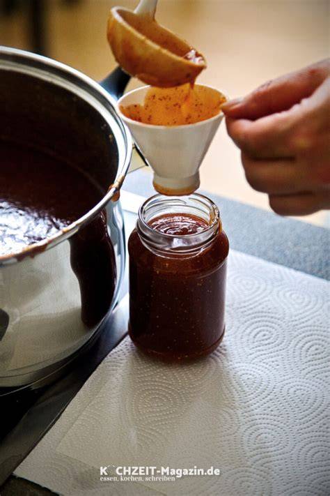 Kirsch-Schoko-Marmelade: Kochzeit, Gelierprobe und Abfüllen