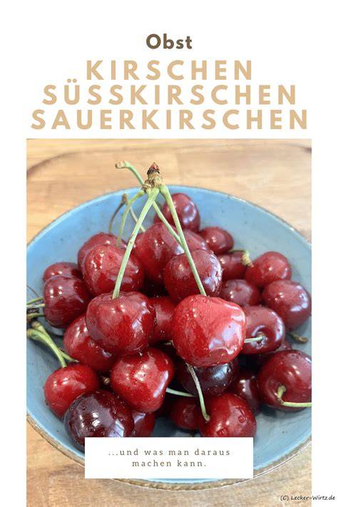 Kirschen: süße und saure Sorten, Verwendung in Marmelade