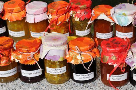 Kirschen verschiedener Sorten für Marmelade und Gelee, Nahaufnahme
