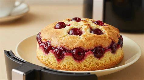 Kirschkuchen in der Heißluftfritteuse - Schrittfolge