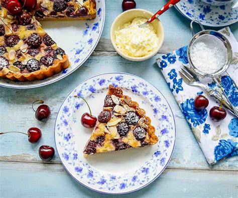 Kirschtarte mit Salzkaramell