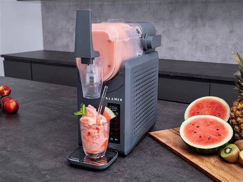 Klamer Slush-Maschine im Einsatz