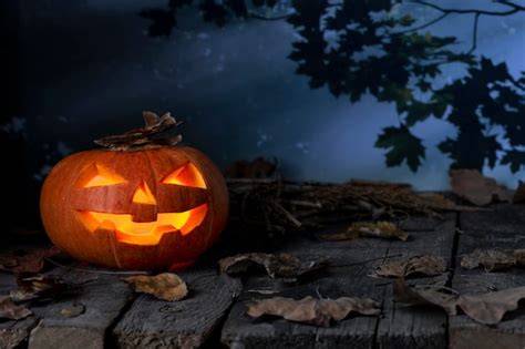 Klassischer Halloween-Kürbis (Jack O'Lantern)