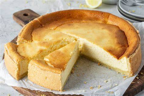 Klassischer Thermomix Käsekuchen vor dem Backen
