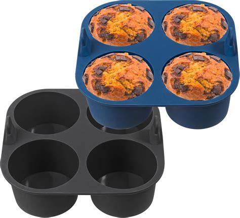 Kleine Löffelbiskuit-Kuchen in Muffinform
