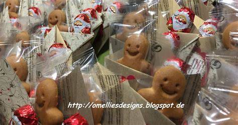 Kleine Lebkuchenmänner in Geschenkverpackung