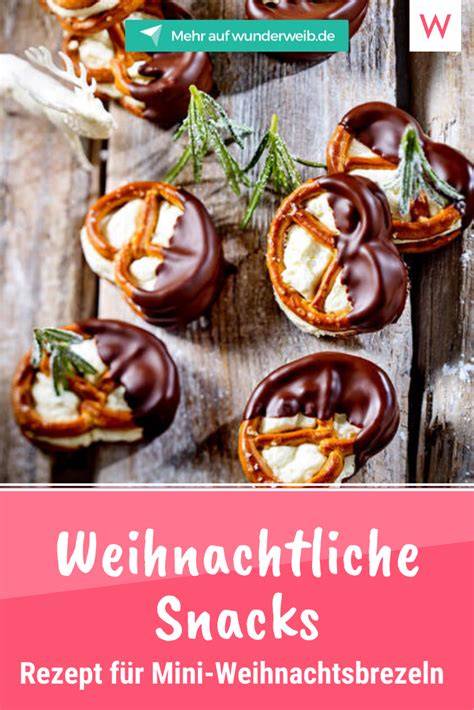 Kleine Portionen Lebkuchen-Brezeln als Snack im Büro