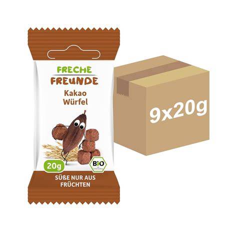 Klimaschutz und Bio-Verpackung - Kakao Würfel