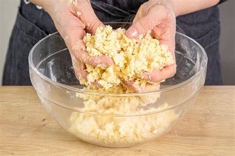 Knethaken verkneten Streusel