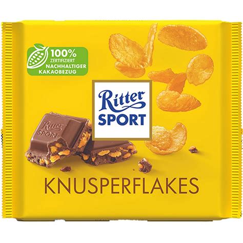Knusperflakes aus geschmolzener Schokolade und Cornflakes