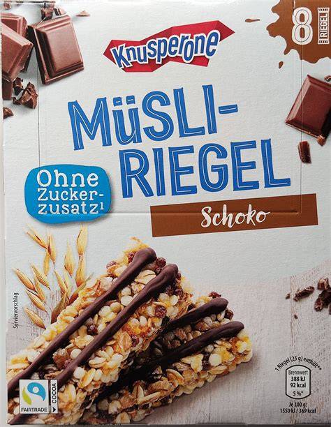 Knusperone Müsliriegel Schoko Produktabbildung