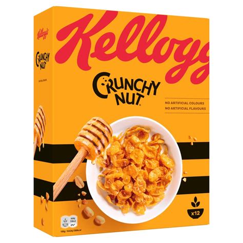 Knusprige Cornflakes mit Honig, Erdnüssen und Milch