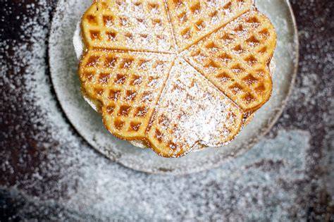 Knusprige Waffeln - Endergebnis