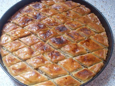 Knuspriger Baklava - goldbraun gebacken