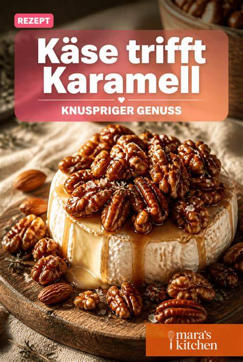 Knuspriges Topping: karamellisierte Nüsse und Pumpernickelbrösel
