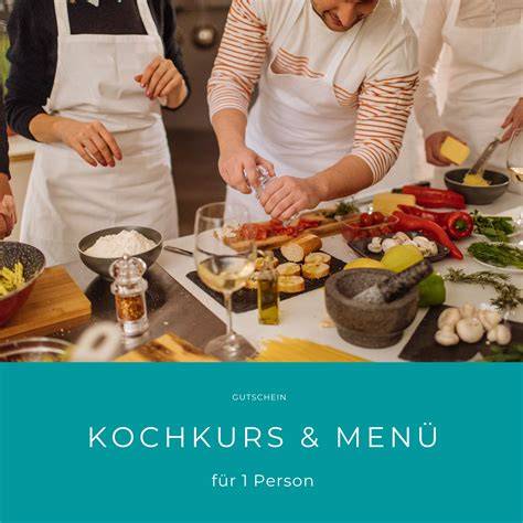 Kochkurs Buchung Anleitung