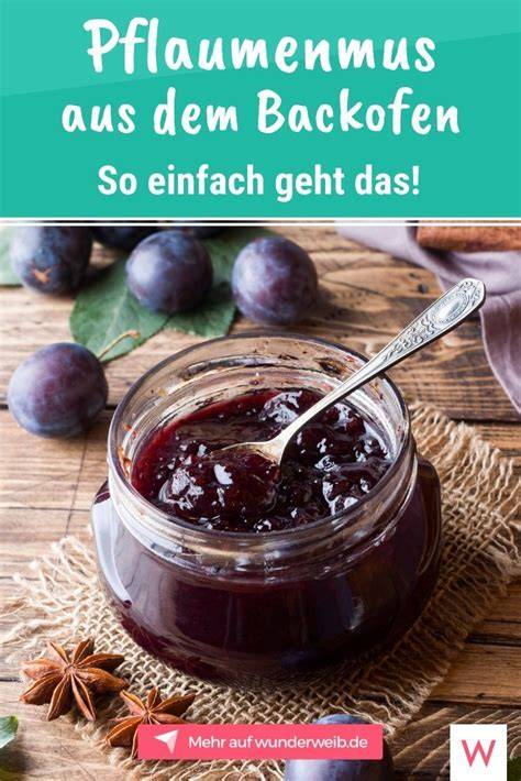 Kochprozess Pflaumenmus im Topf