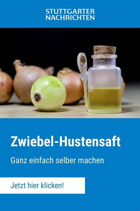 Kochschritte Zwiebelsaft, bebilderte Ablaufskizze