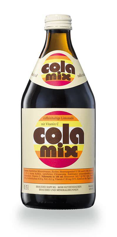 Kohlensäure und Cola-Mix Getränke