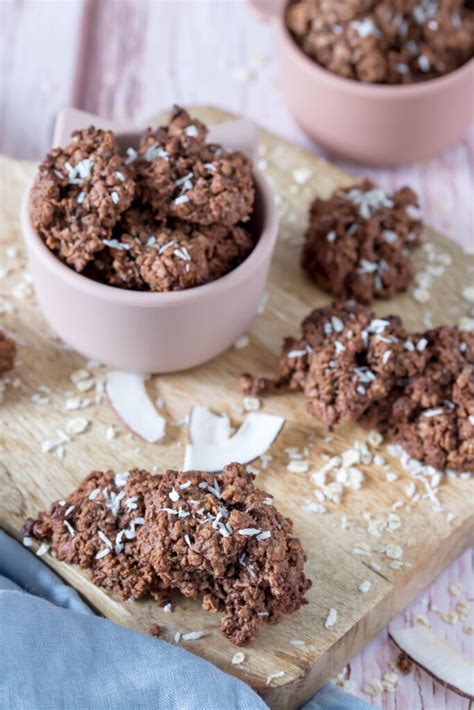 Kokos-Hafer-Cookies als gesunder Snack