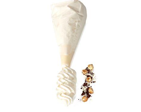 Kokosbuttercreme im Spritzbeutel