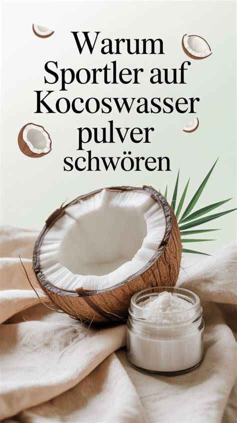 Kokoswasser als natürliche Alternative