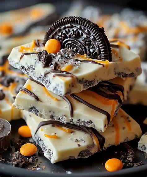 Kombination Oreo und weiße Schokolade