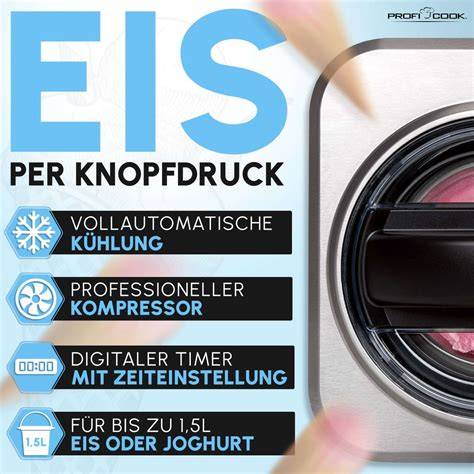 Kompressor und Bedienfeld der ProfiCook PC-ICM 1091