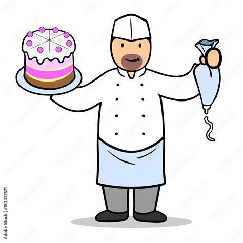 Konditor mit klassischer Torte in Bad Kissingen