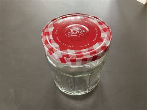 Konfitürengläser mit Engelshaar-Marmelade