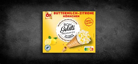 Konsistenz und Aufbau Bon Gelati Waffelhörnchen