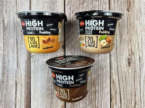 Konsistenz und Optik von High-Protein-Puddings im Vergleich