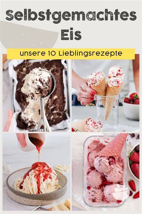 Konsistenzvergleich: Selbstgemachtes Eis vs. Industrieeis
