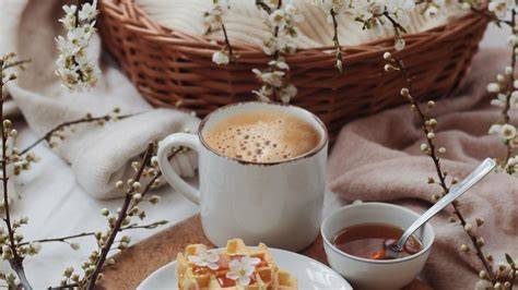 Kosmetische Pflege mit Kaffee und Honig