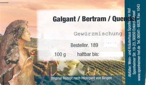 Kräuter-Keksvariation: Hafer-Trester mit Galgant, Bertram und Quendel