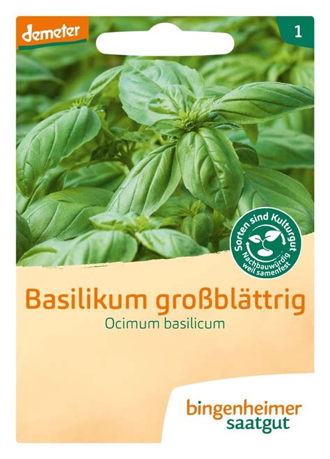Kräuter-Passbild: Basilikum vs. andere Kräuter - Geschmackslinien