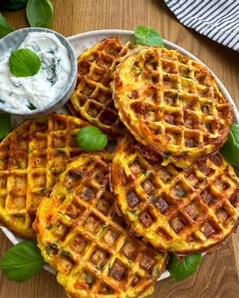 Kräuterquark als Dip für Gemüsewaffeln
