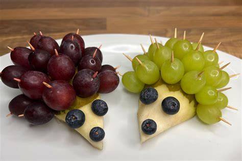 Kreative Dekoration: Obst-Tierchen für Kinder