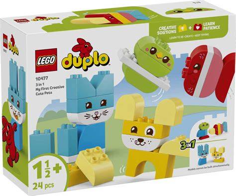 Kreative Duplo Verpackungen und Figuren