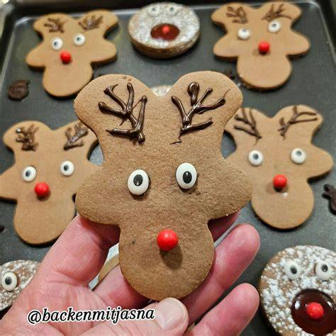 Kreative Keksvarianten: Rentier-Cookies, Ravioli-Kekse