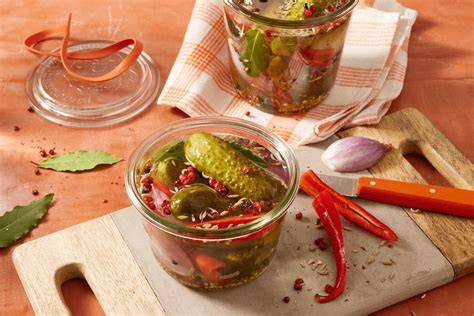 Kreative Kombinationen: Honig-Gewürzgurken mit Chili, Zwiebel oder Ananas