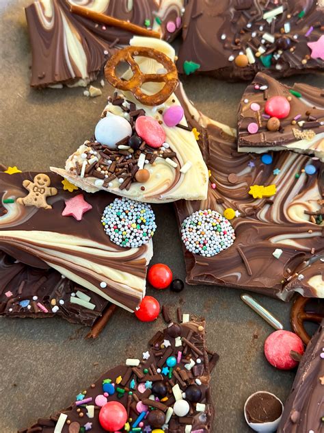 Kreative Schokoladenreste-Verwertung: Bruchschokolade mit Toppings