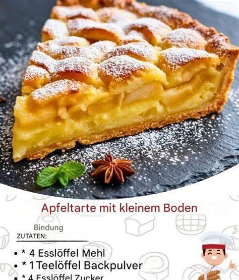 Kreative Variationen von Apfelkuchen mit dünnem Boden