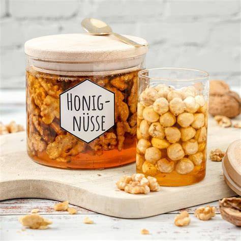 Kreative Verwendungsbeispiele für Honignüsse (Snack, Dessert, Geschenk)