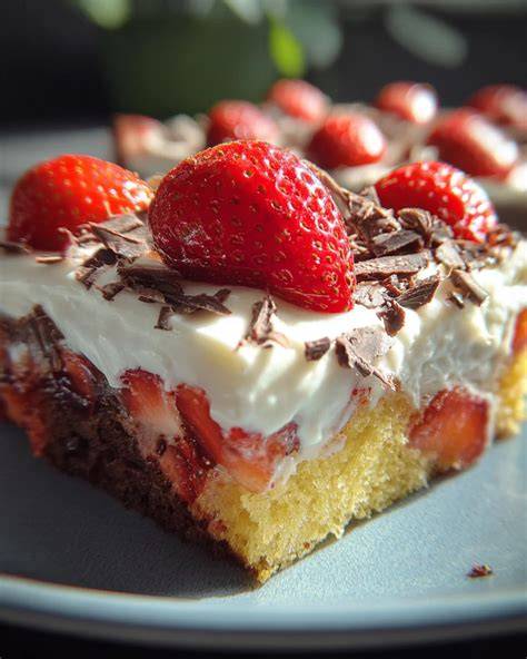 Kreuzkuchen Motivationstorte mit Fondant-Dekor und Erdbeeren