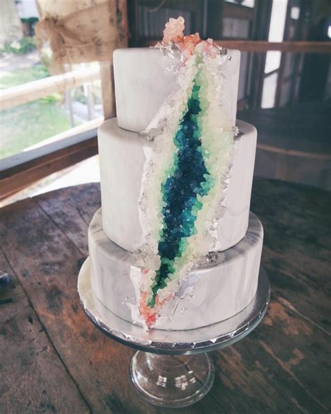 Kristall Hochzeitstorte, verschiedene Designs und Farben
