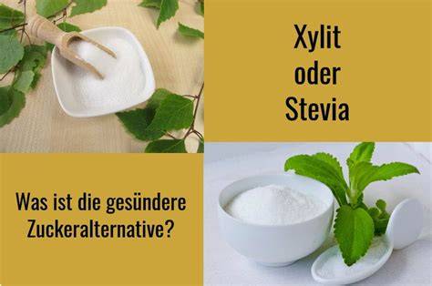 Kristalline Struktur von Xylit und Vergleich mit Haushaltszucker