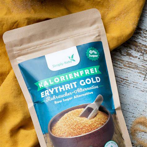 Kristallines Erythrit und Erythrit Gold