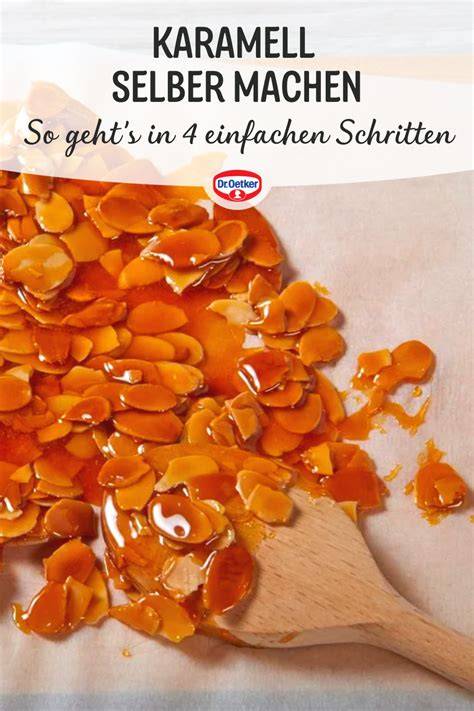 Kristallisierungsprozess beim Karamell